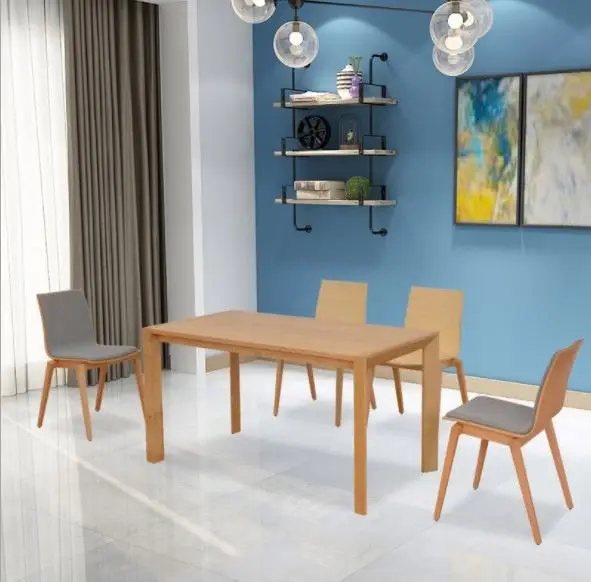 Hot Selling Factory Made Chair North Europe Simple Style Design Modern Wooden Dining Chairs For Sales