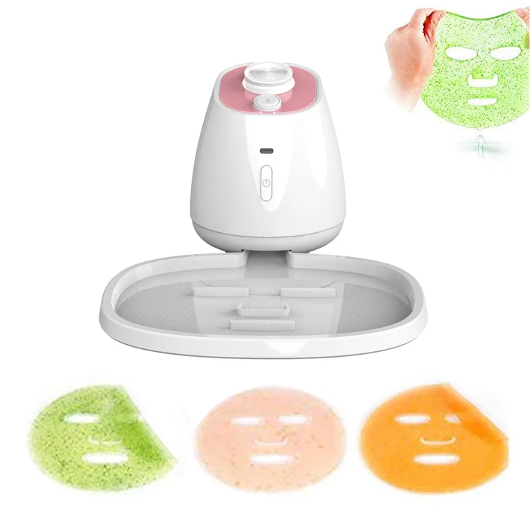 2021 Top Seller Auto Treatment Diy Collagen Mask Machine Natural Vegetable Fruit Facial Mask Maker