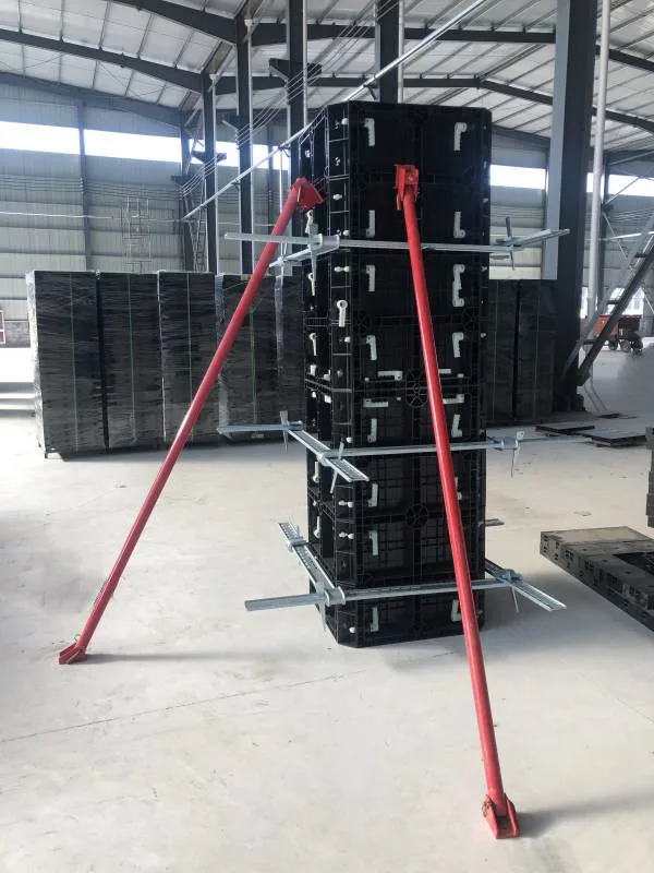 KAIXUAN 001 Construct Material ABS Plastic FRP Slab Light Weight Adjustable Column Pillar Formwork for Concrete