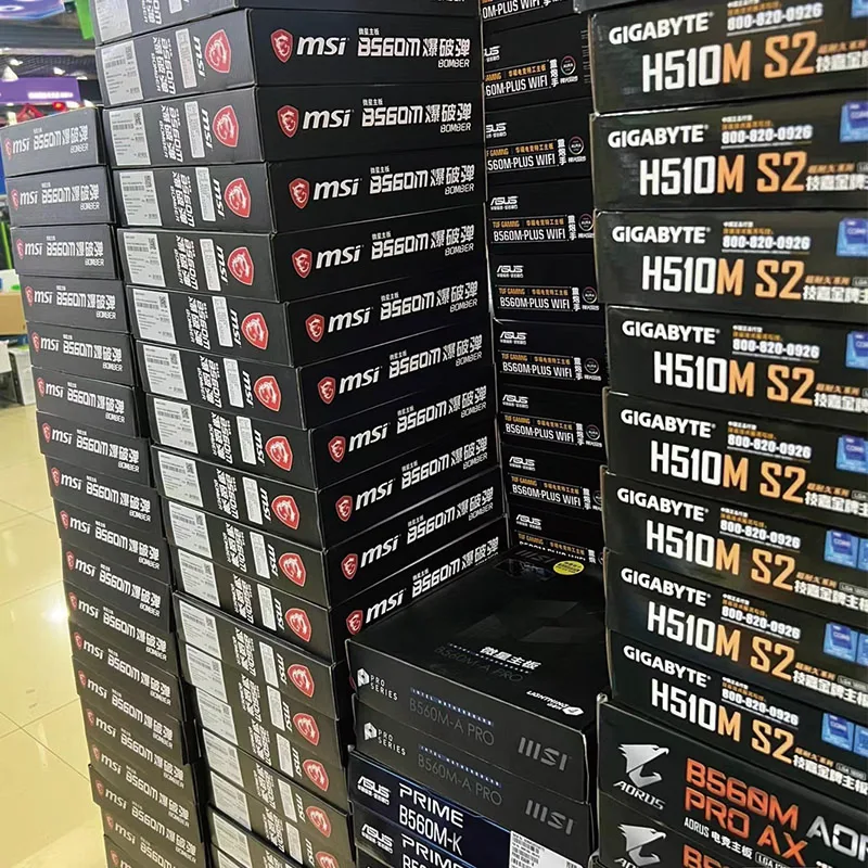 B560M BOMBER Gaming motherboard  Intel B560 Chipset msi B560M MORTAR pc motherboard Support 11 /10 Generation Core/PentiumProces