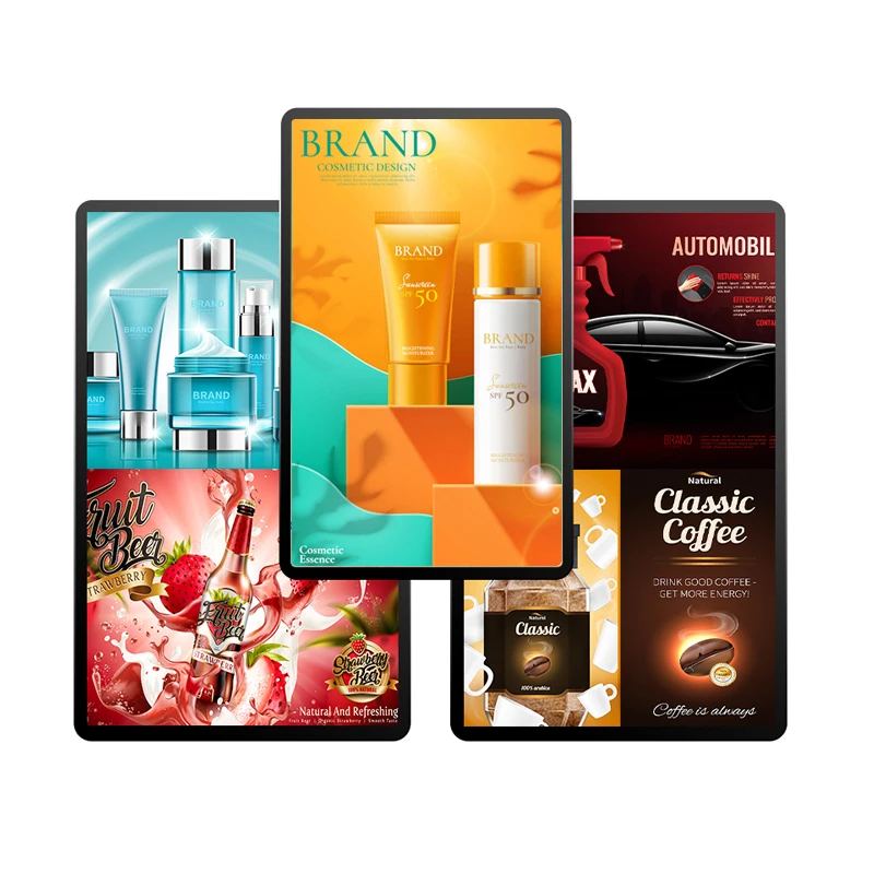 43' Wifi Wall Mounted Digital Signage Infrared Touch Screen Kiosk AD Player For Shopping Mall