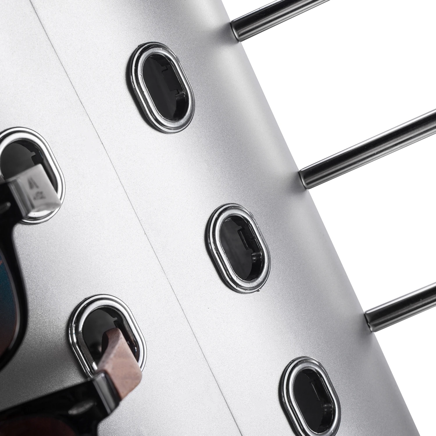 Direct Wholesale Rotating Storage With Mirror 40 Stylish Sunglasses Display Stand Counter Transparent