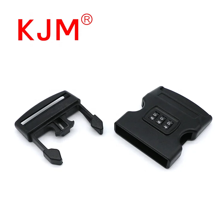 Customized 2 Inch Quick Release Coded Lock Buckle for Luggage Belt Bag Strap