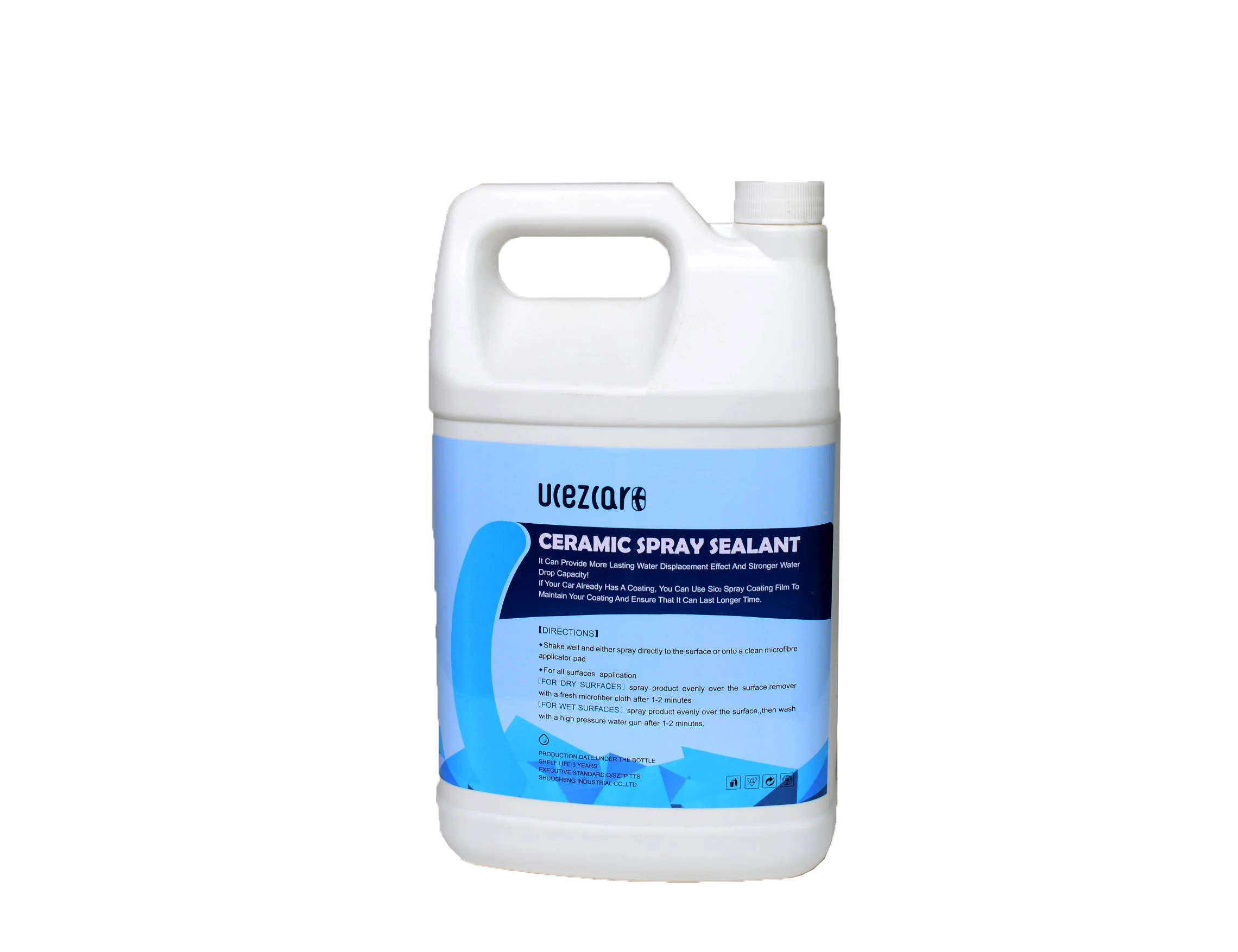 New design  UCEZCAR+ 5 gallons water repellent chemical liquid spray nano waterproof coating super hydrophobic for car