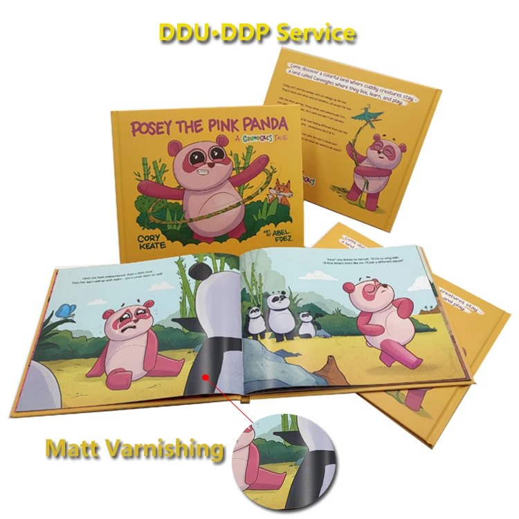 China Printer Custom Hardcover Story Picture Libro For Kids Livro Binding English Children Book Printing