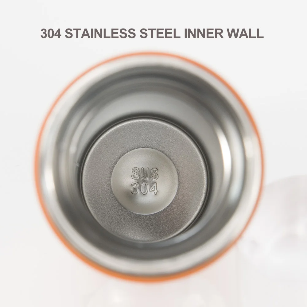 Double Digital Vacuum Insulation 500ml Thermos Tumbler Stainless Steel Smart Water Bottle with LED Temperature Display