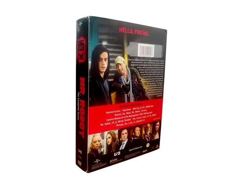  Мистер робот полный сериал 14DVD Фильмы ТВ серия мультфильмы диски фитнес-фильмы DVD бокс один