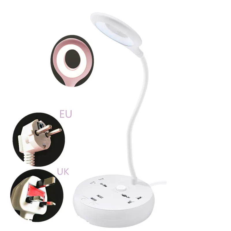 Led healthy eye lamp Ra>
360-degree bending led desk lamp for study and lighting
