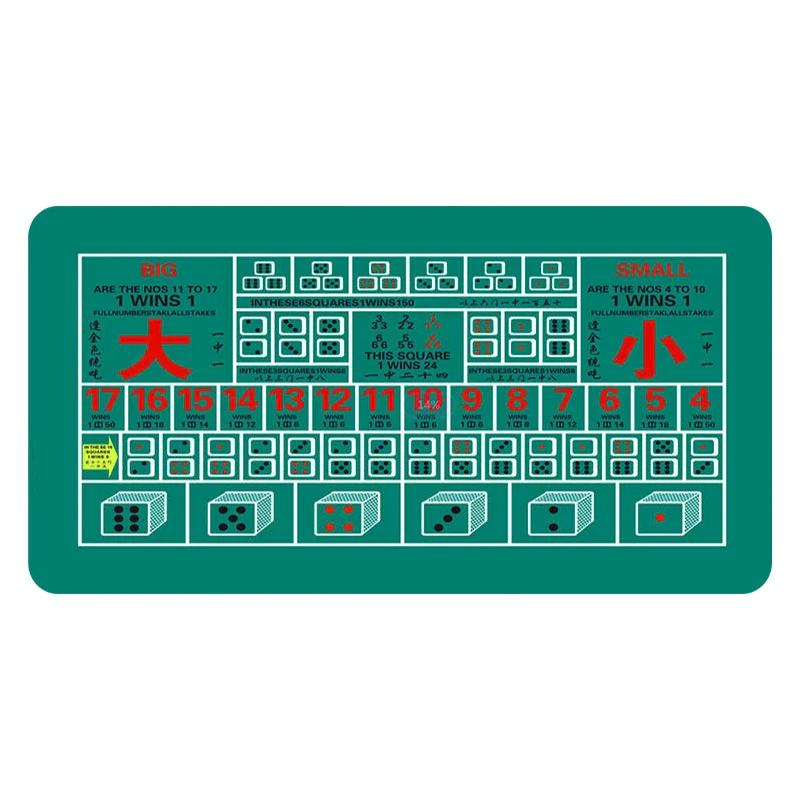 Dynamic Dance Squid Printed Door Mats Poker Rubber Large Game And Toy Storage Basket Organizer Custom Printing Gaming Pad Mat