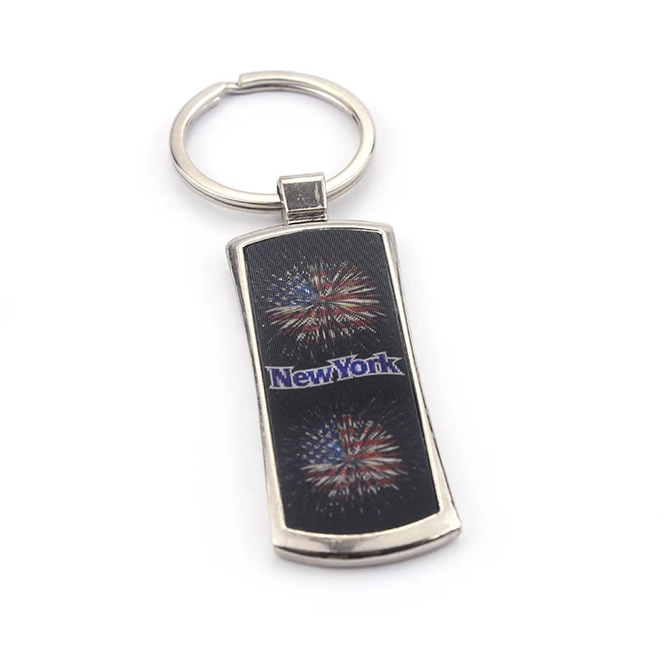 Wholesale New York City Skyline USA Souvenir Metal Keychain