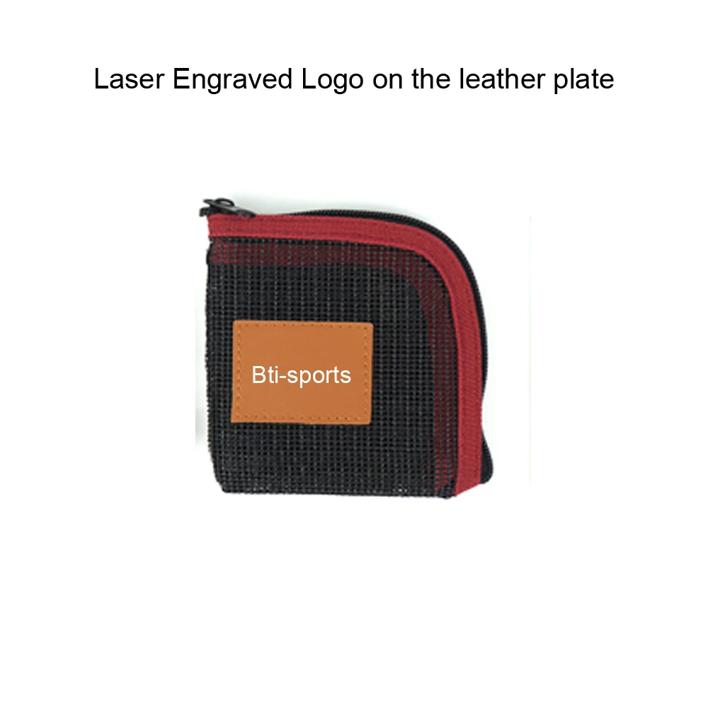 Fly fishing tapered leader wallet 5 slots tippet case net-like leader tippet storage leader pocket 4X4inch 10F-LP01 (B07)