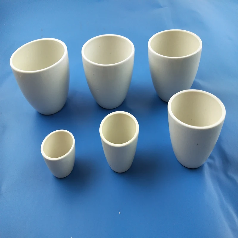 Промышленные термостойкость 99.5% глинозема керамические тигли