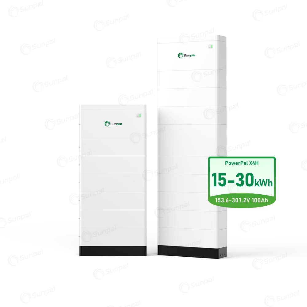 Sunpal Lithium Iron Phosphate Battery 15Kwh 20Kwh 25Kwh Stackable Lifepo4 Battery With Smart Bms For House