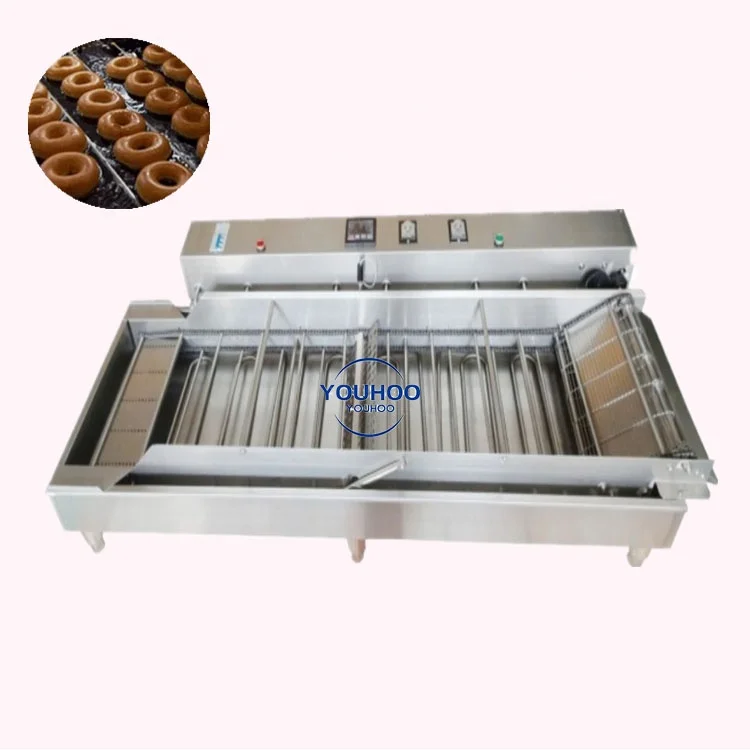 fully automatic high production yeast raised donut machine with proofing system