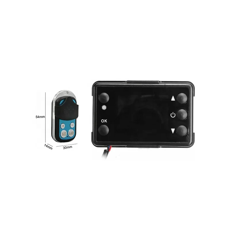 Car Air Diesel Heater Parking Heater LCD Remote Control Switch Off Parking Controller Remote Control With 4 Buttons