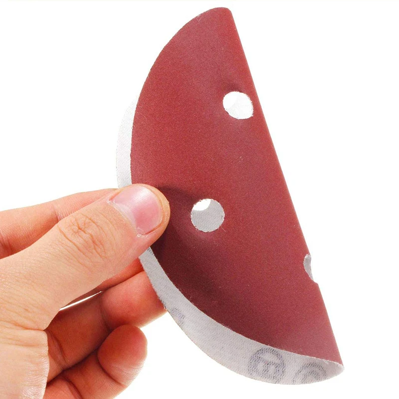 Лидер продаж, наждачная бумага 5 дюймов с 8 отверстиями, наждачная бумага, наждачная бумага, набор шлифовальных дисков 40 #-1000 #, наждачный диск