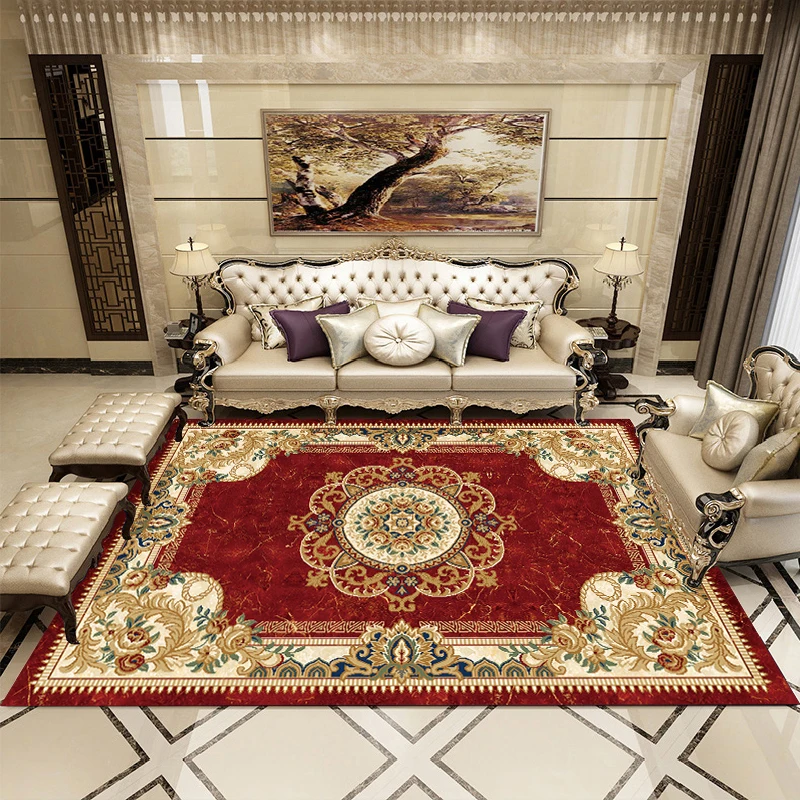 100% polyester crysle 3d print rug non-slip washable persian rugs area rugs for living room alfombra