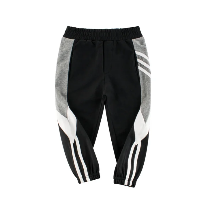 
Joggers Wholesale Little Boy Set Custom Plain Sportswear Tracksuit Cheap Sweatpants Kids Black Jogger Pant 