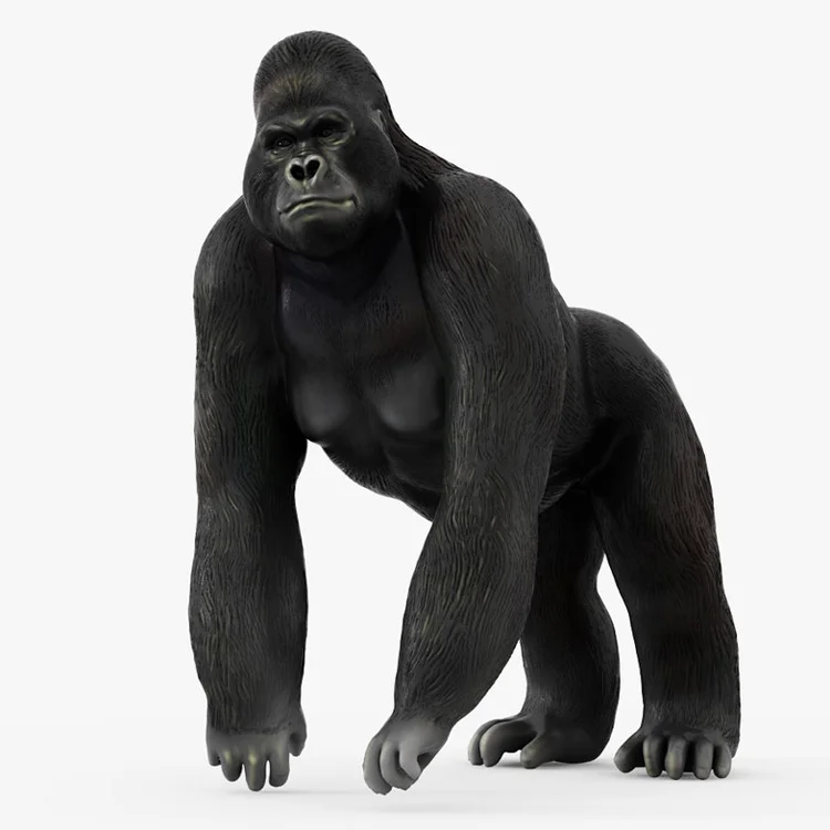 Hot Garden outdoor resin sculpture the simulation statues gorilla orangutan sculpture for ornament