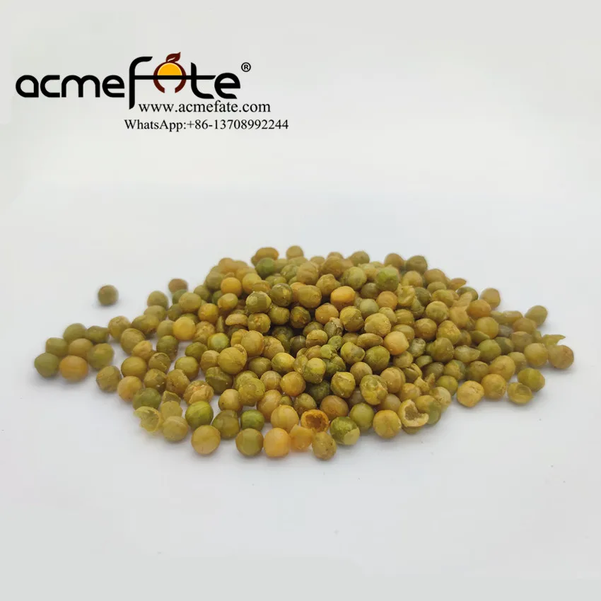 Halal wasabi roasted green peas fried green peas supplier good price