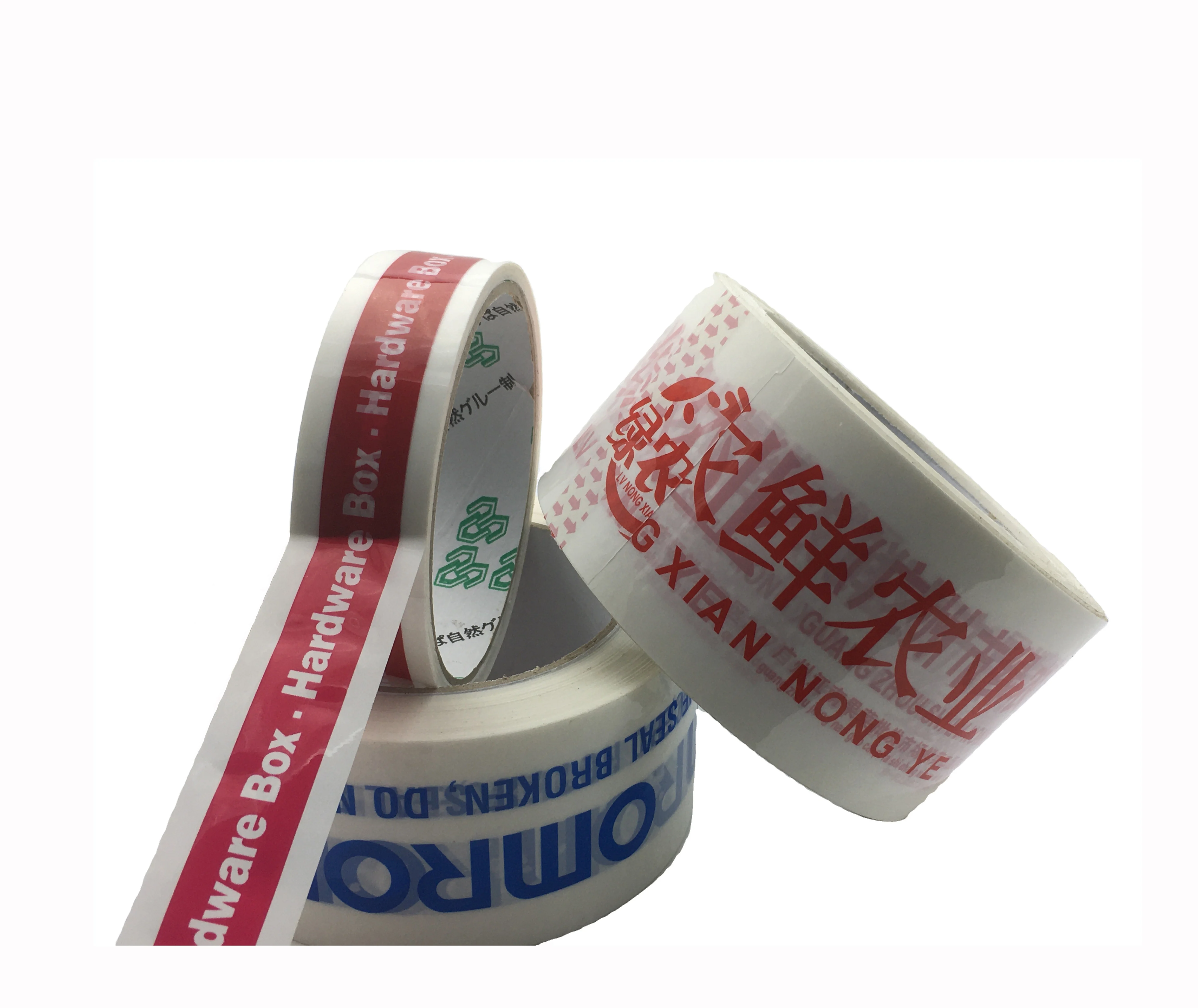 New product office custom design printed adhesive fragile tape