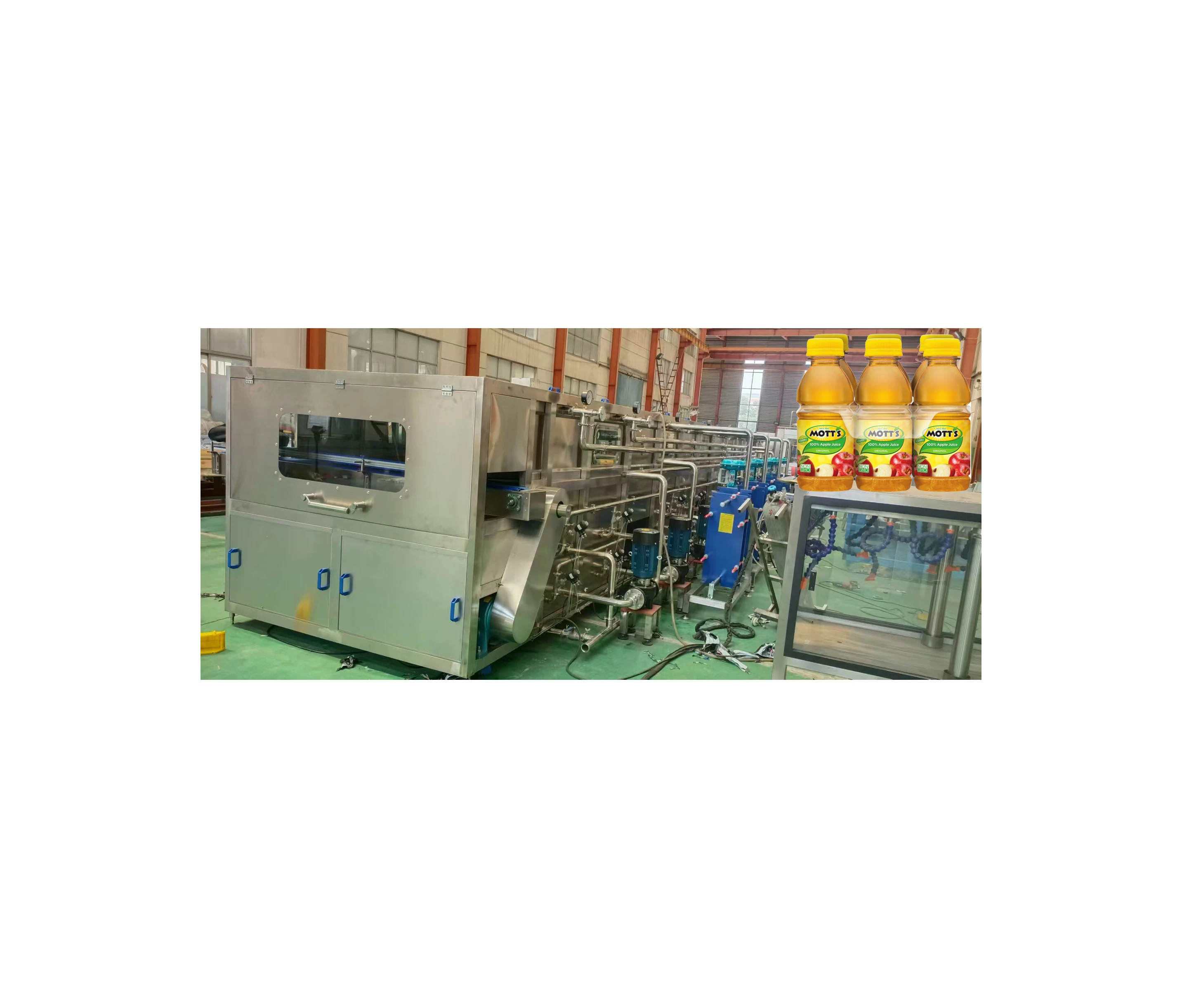 BEER PASTEURIZING TUNNEL SPRAYING TUNNEL PASTEURIZER FOR BEER PRODUCTION LINE