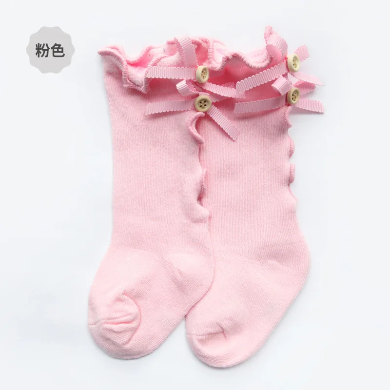 High quality custom kid baby ruffle socks designers anti slip girl socks in wholesale