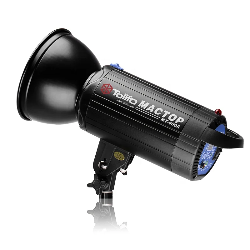Tolifo  Professional 400w Photography Camera Flash Lighting Studio Strobe Lights