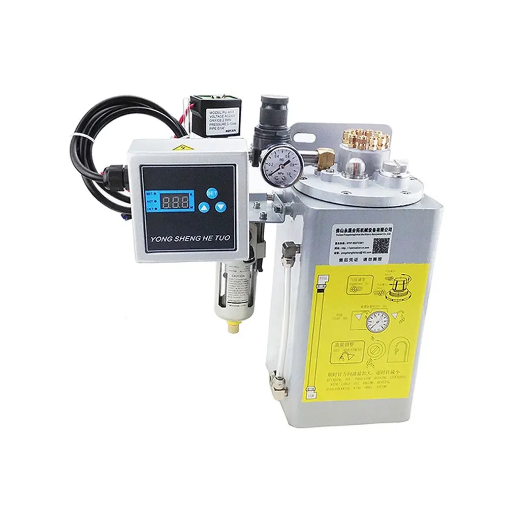 3L 220V Electric Oil Mist Coolant Pump Metalworking Cutting Cooling Pneumatic Sprayer OBS-1310 for CNC Engraving Router