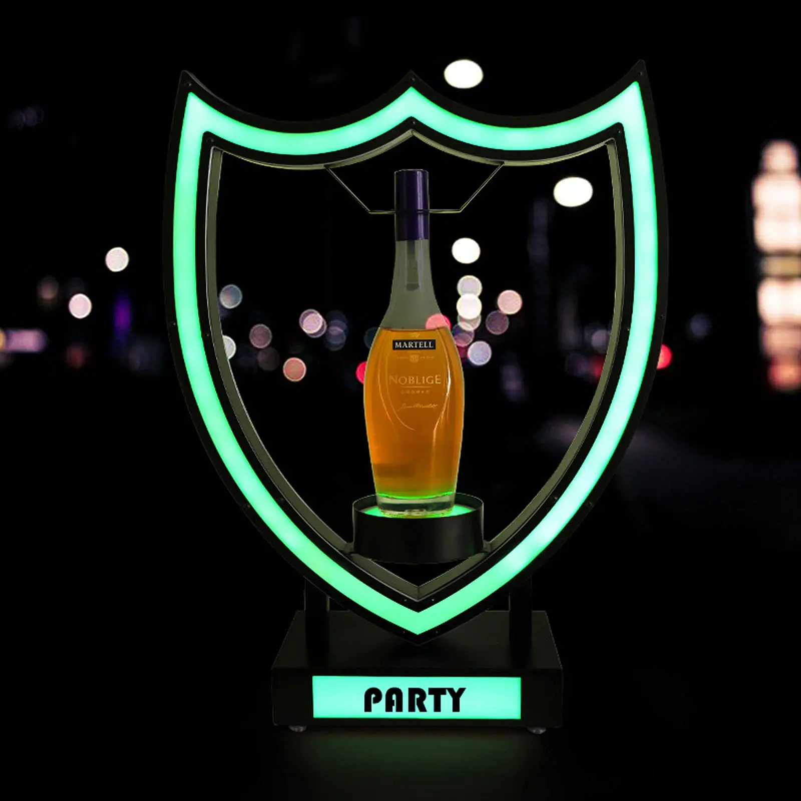 Custom Acrylic LED Night Club VIP yacht bottle presenter dom perignon service presenter for wholesale