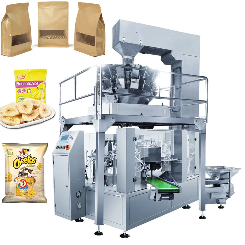Automatic Frozen shrimp Weighing and  Packaging Machine