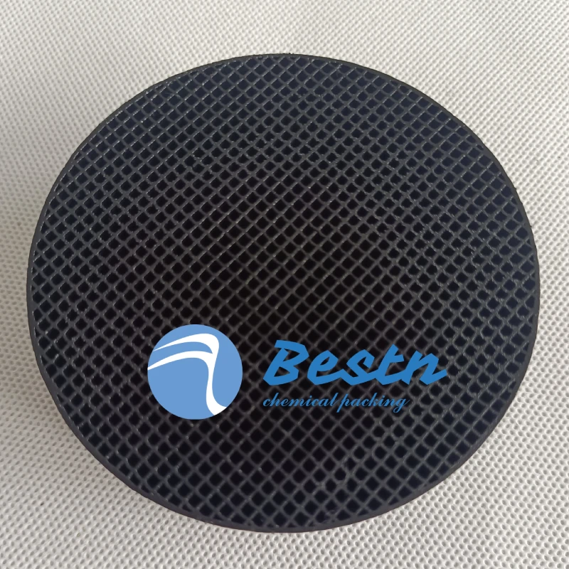 100*100*50mm Honeycomb Activated Carbon  for Waste Gas Treatment