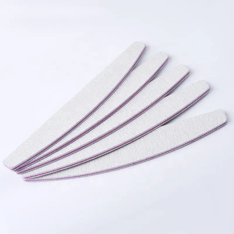 Different Shape Nail File Professional Manicure Tools For Poly Nail Extension Gel and Acrylic Nails Tools Suit for Home Salon