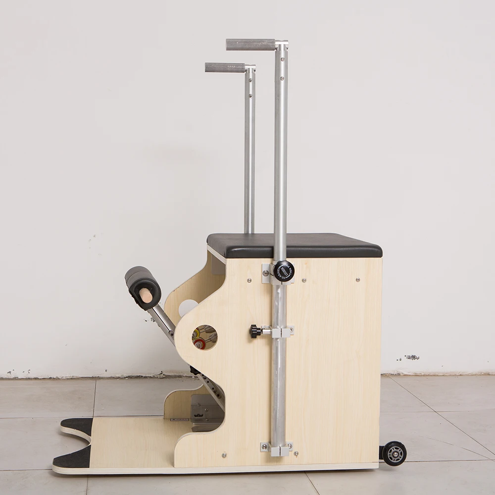 Wooden Exercise Stretch Fitness Aluminum Alloy Bracket Pilates chair Wunda chair