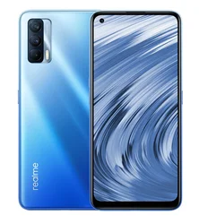 Realme true self V15 6400 million pixels 50W smart flash charging crescent silver 8GB+128GB dual mode 5g mobile phone.