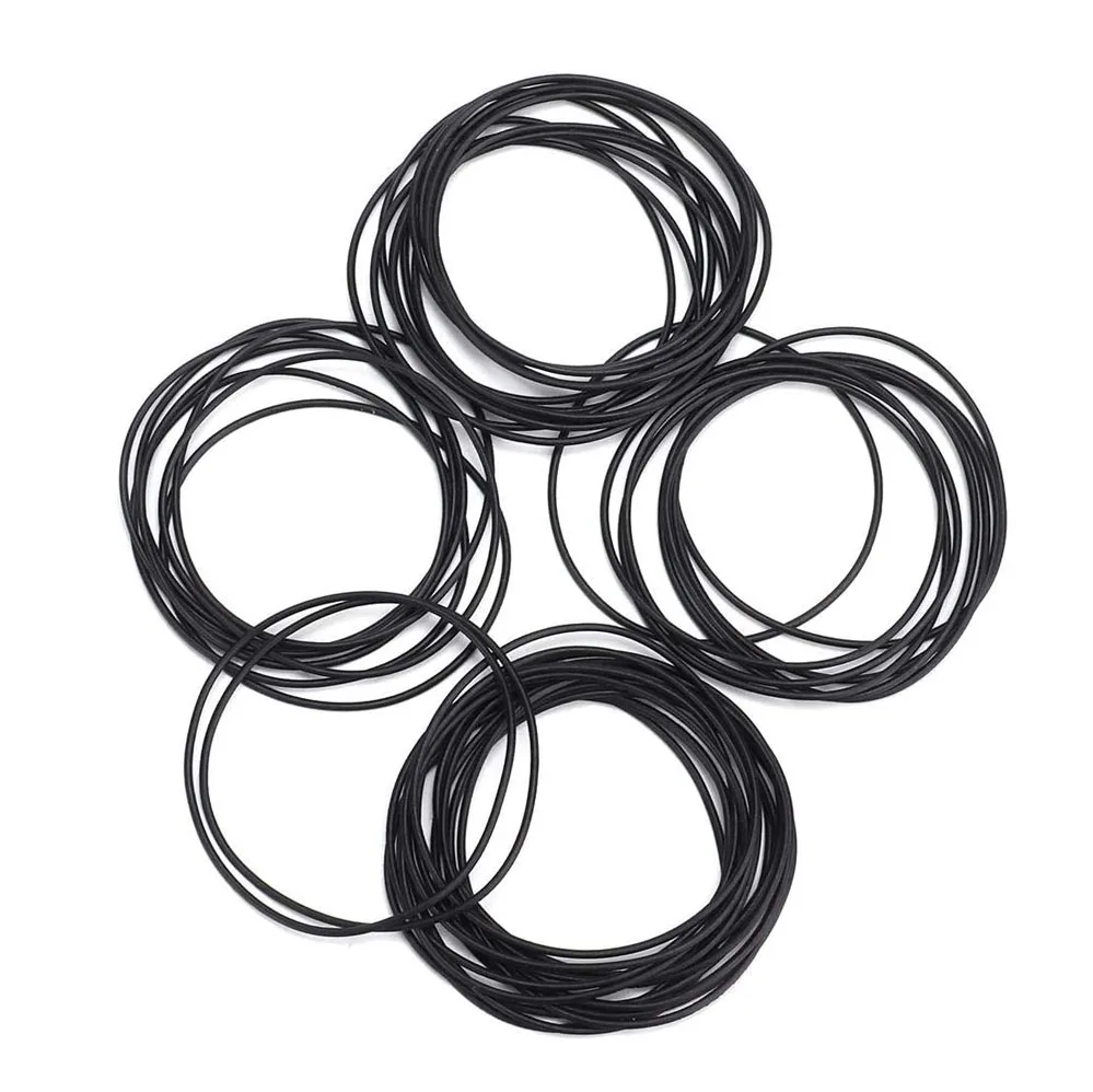 1000 pcs/bag O Ring Rubber Seal Watch Back Cover Seal Gaskets Watch Repairing Tool Watch O-Ring Dia 0.7mm (12-38mm)
