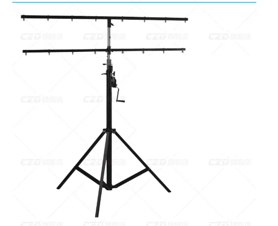 Aluminum lighting crank stand truss,hand crank lift,crank stand for event lighting truss