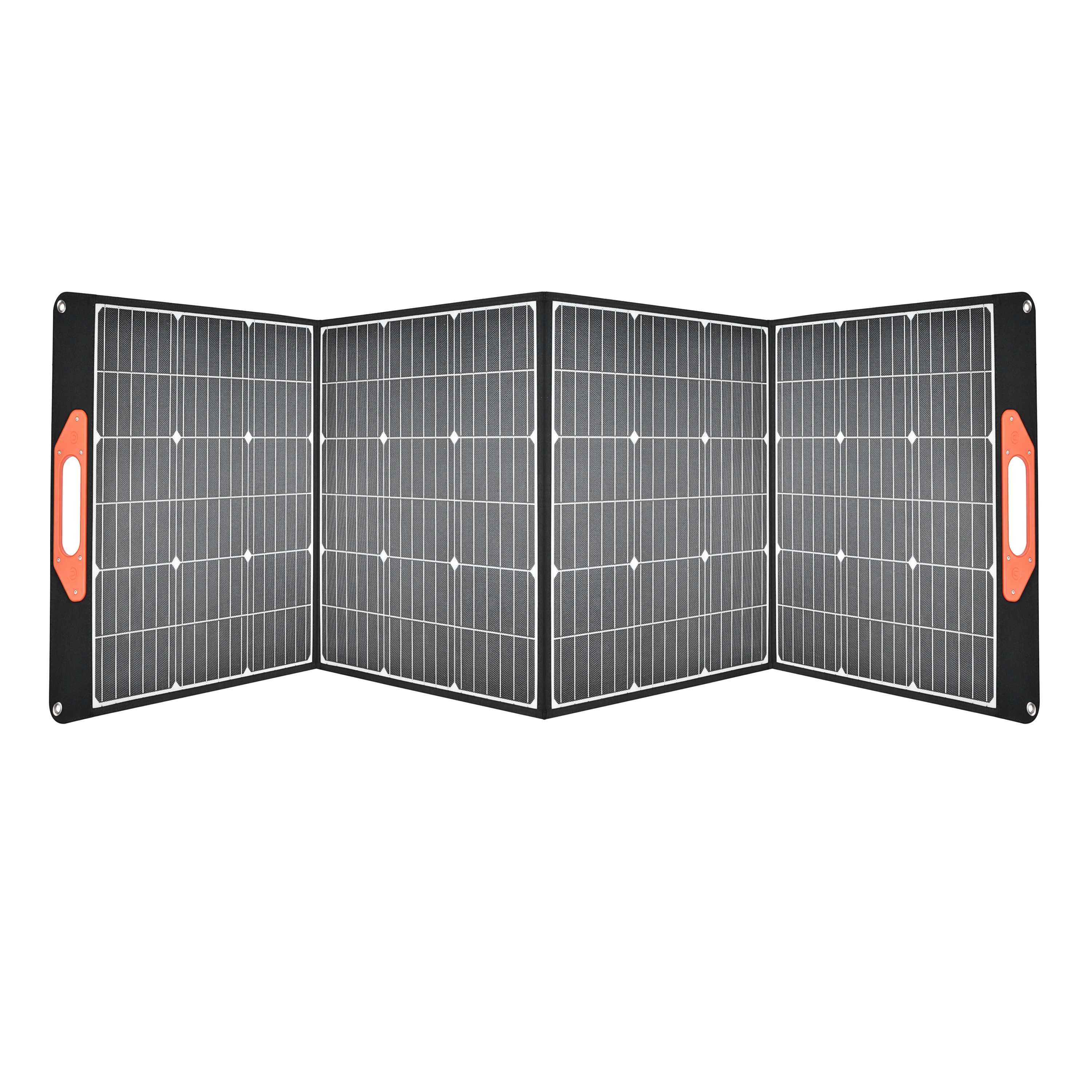 Great Quality portable 4Fold ETFE 200W Foldable handing bag size Power Charger Solar Panel with general usb port for explorer Rv