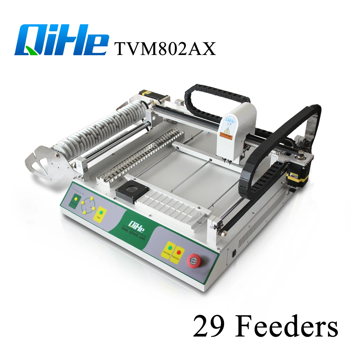 Automatic TVM802AX Vision Multifunction Small Pick and Place Machine With 29 Smt Stick Feeders Manual Small PNP Machine