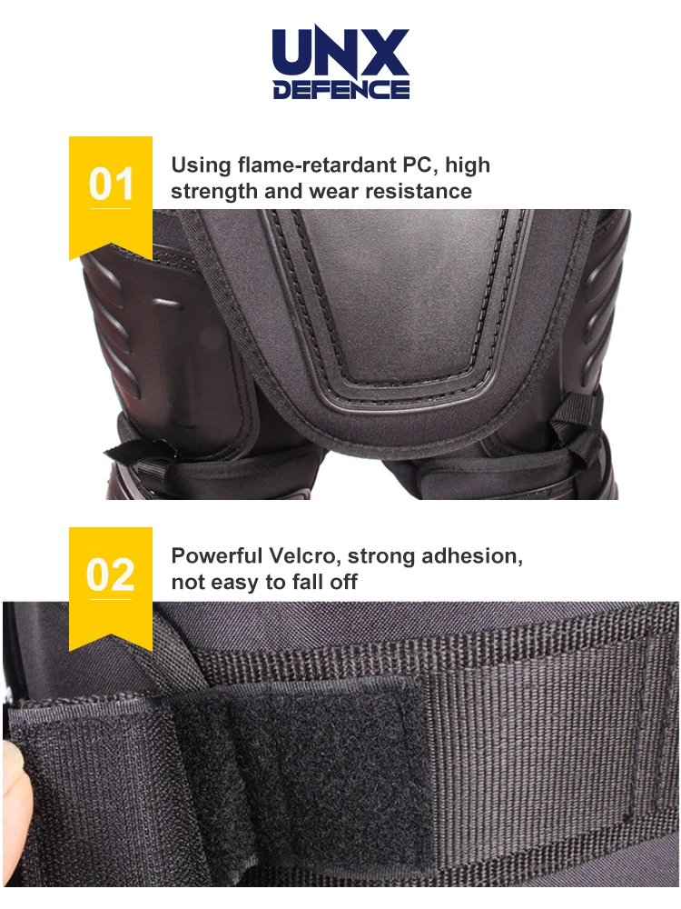 Stab Resistant Full Body Riot Gear Anti-Riot Protection Body Armour Suit