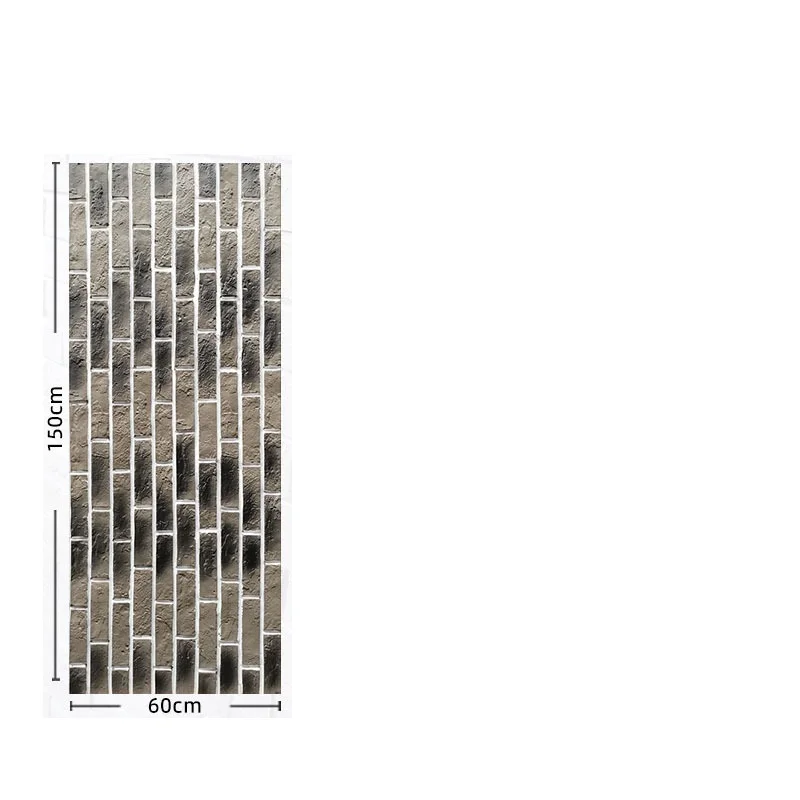 Pu Panel Exterior Decorative High Quality Faux Brick Cube Stone Wall Panel Faux Stone Wall Panels Exterior