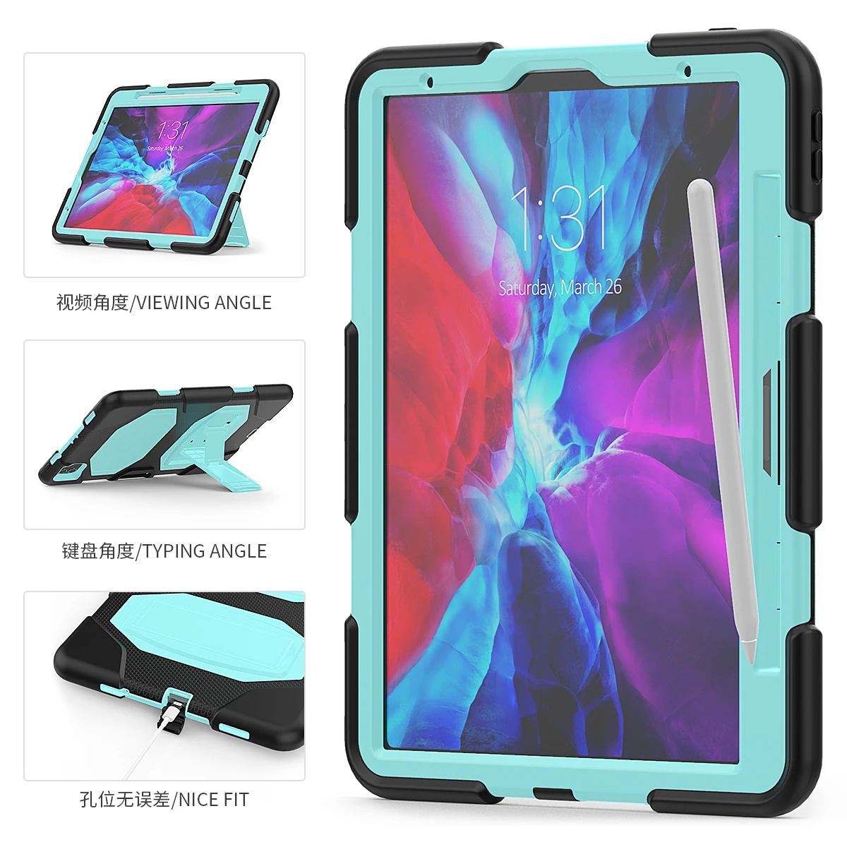 Производство из Китай, Встроенная подставка-Чехол для for ipad Pro 11 чехол 2020