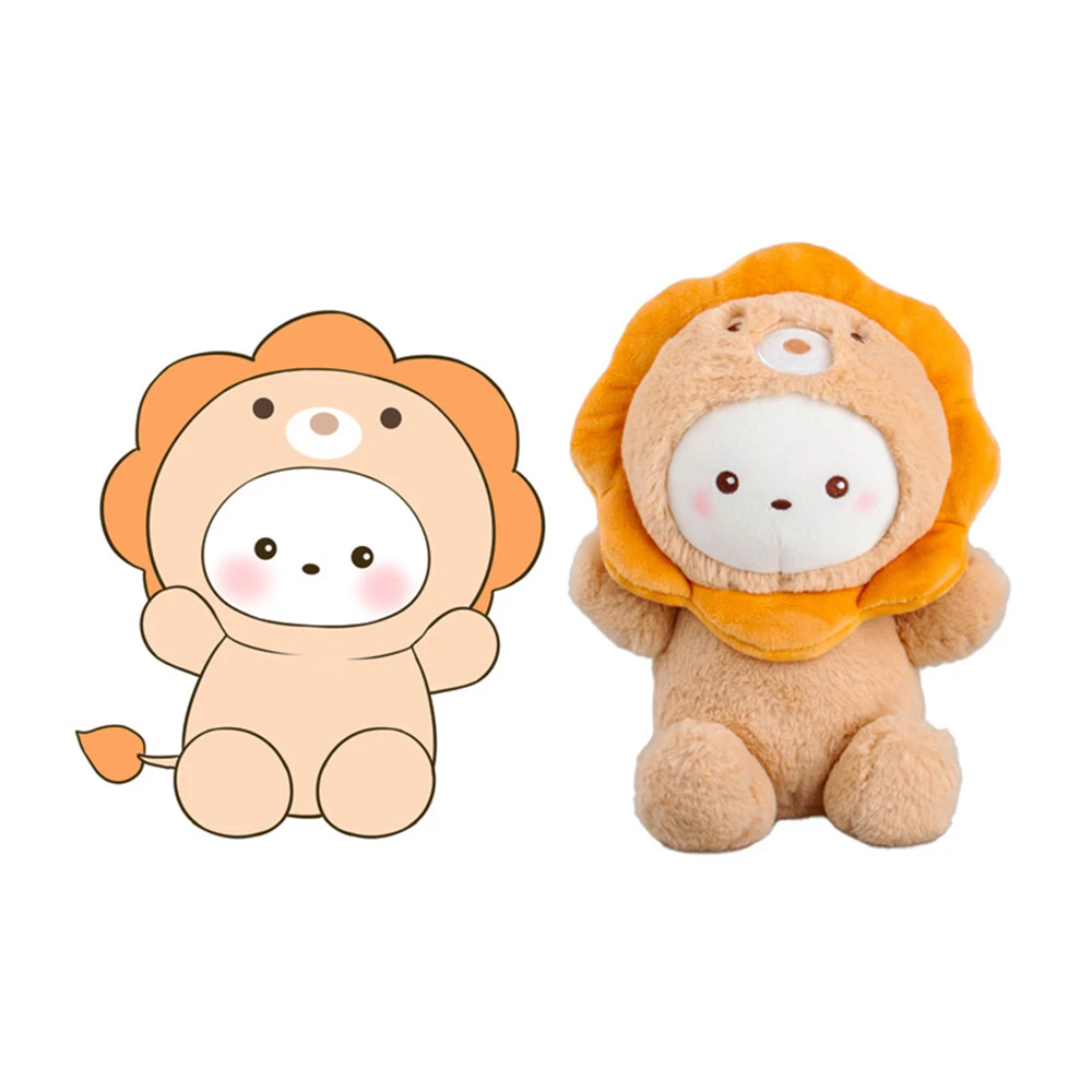 Custom Plush Toy Factory Supplier DIY Design Animal Plush Doll High-end Gift Pendant Production Corporate Image Simulation Toys