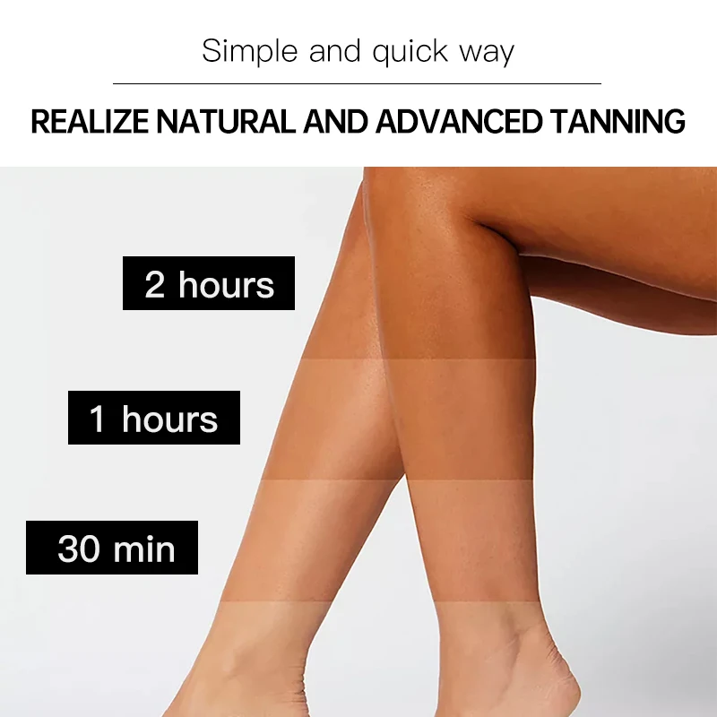 OEM Natural Shimmering Oil Dark Tanning Oil Brown Tanner sun oil tanning facial tanner tanning