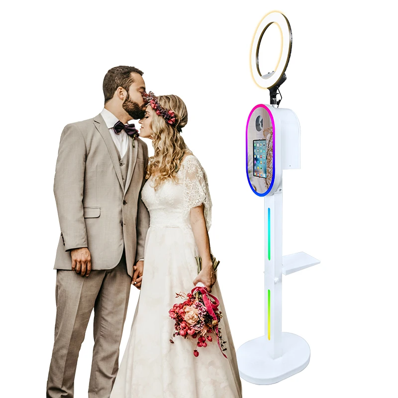 10.2/10.9/12.9 Inch iPad Magic Mirror Photo Booth Stand Wedding Events Portable Selfie Dslr Camera ipad Photobooth