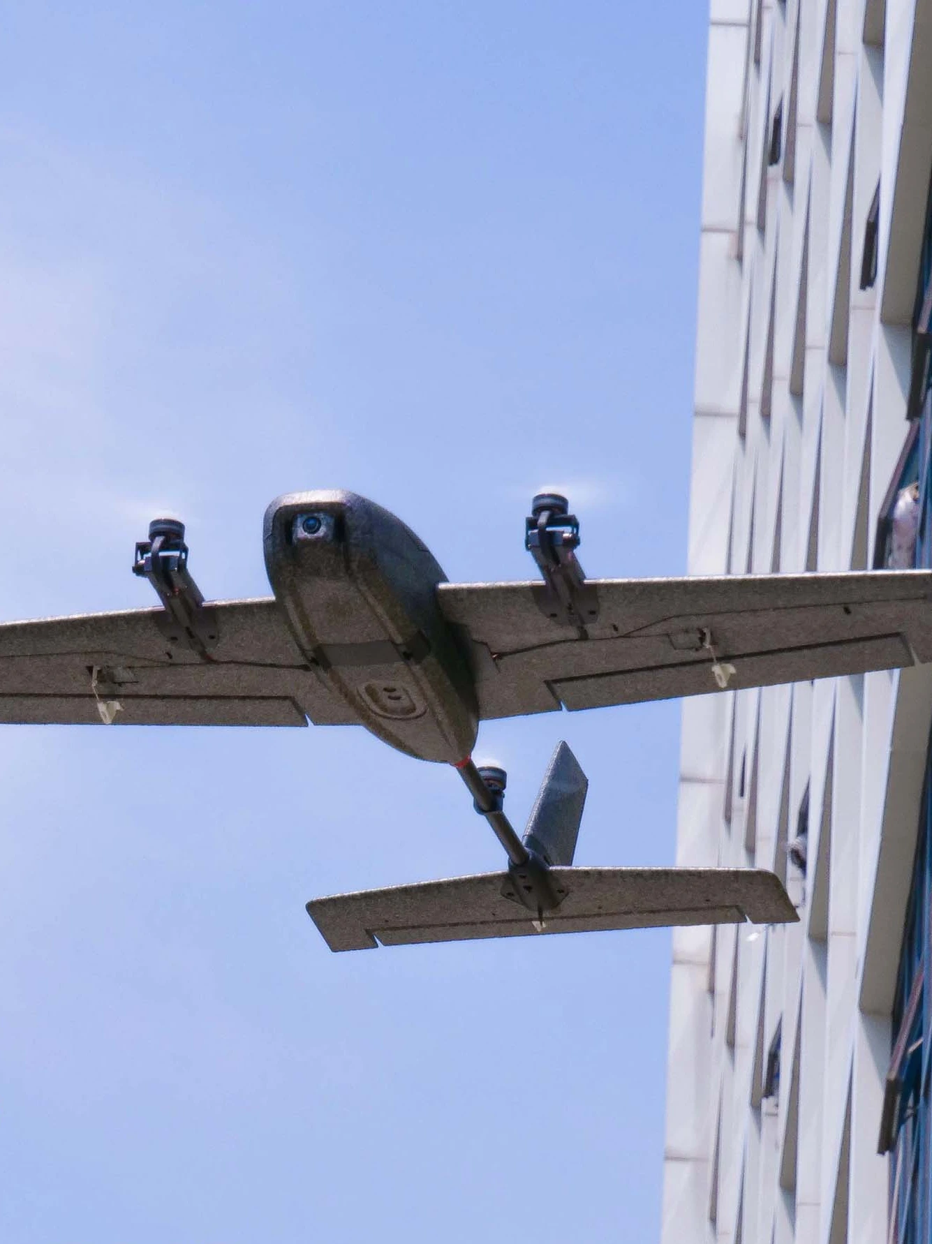 HEEWING T-1 VTOL Vertical Lift PNP with Flight Control FPV Fixed Wing Y3 VTOL Aircraft