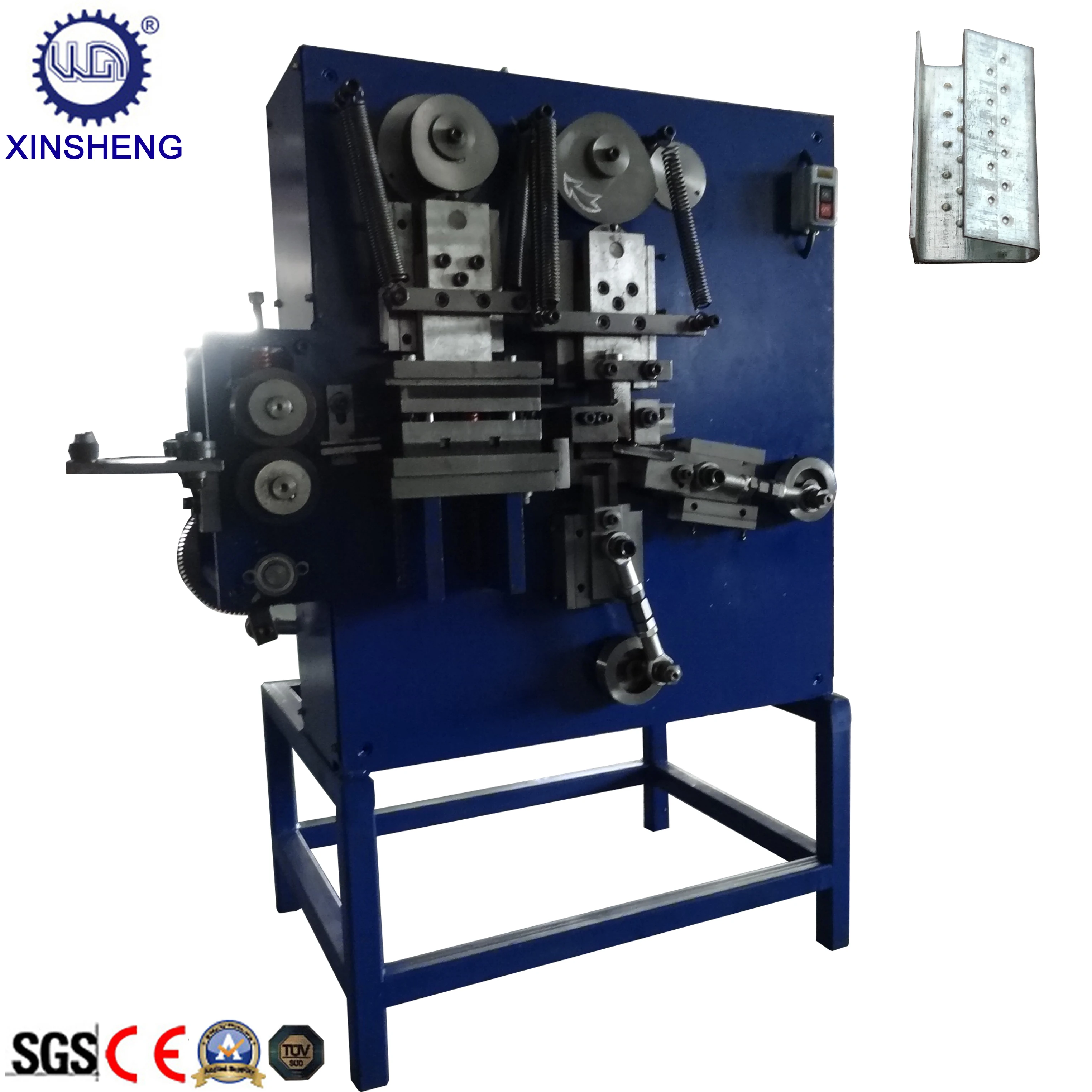 Automatic PET PP Strip Forming Packing Strapping Clip Machine metal Seal making machine