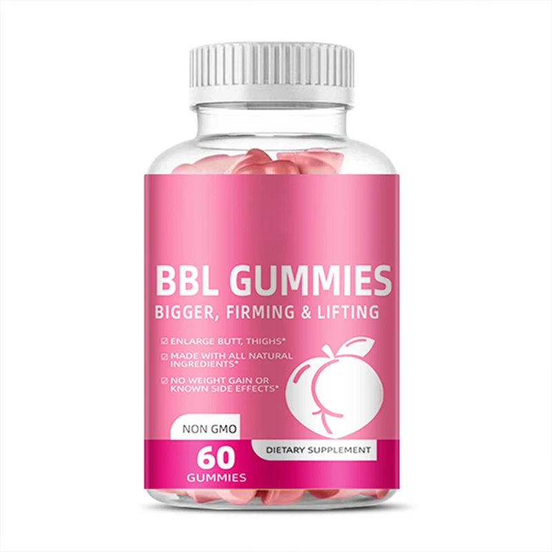 Factory Hot Sale BBL gummies Supplement Herbal Hip Enhancing butt Gummies Enlargement Gummy Big Ass For Women