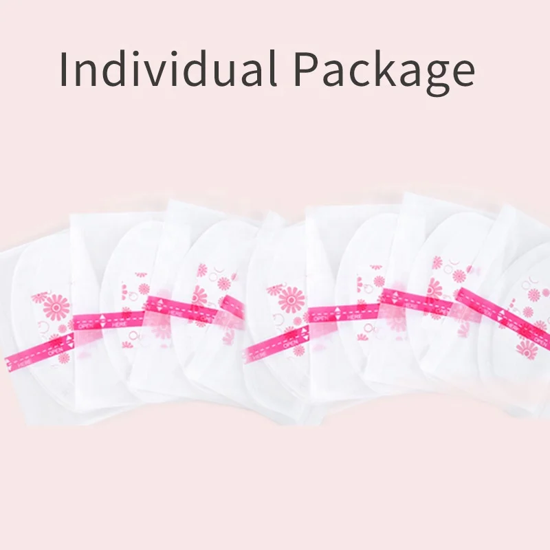OEM absorbable Disposable Breast Pads 100 Pcs Breast suction pad Breastfeeding Nursing Pad For Breast Feeding