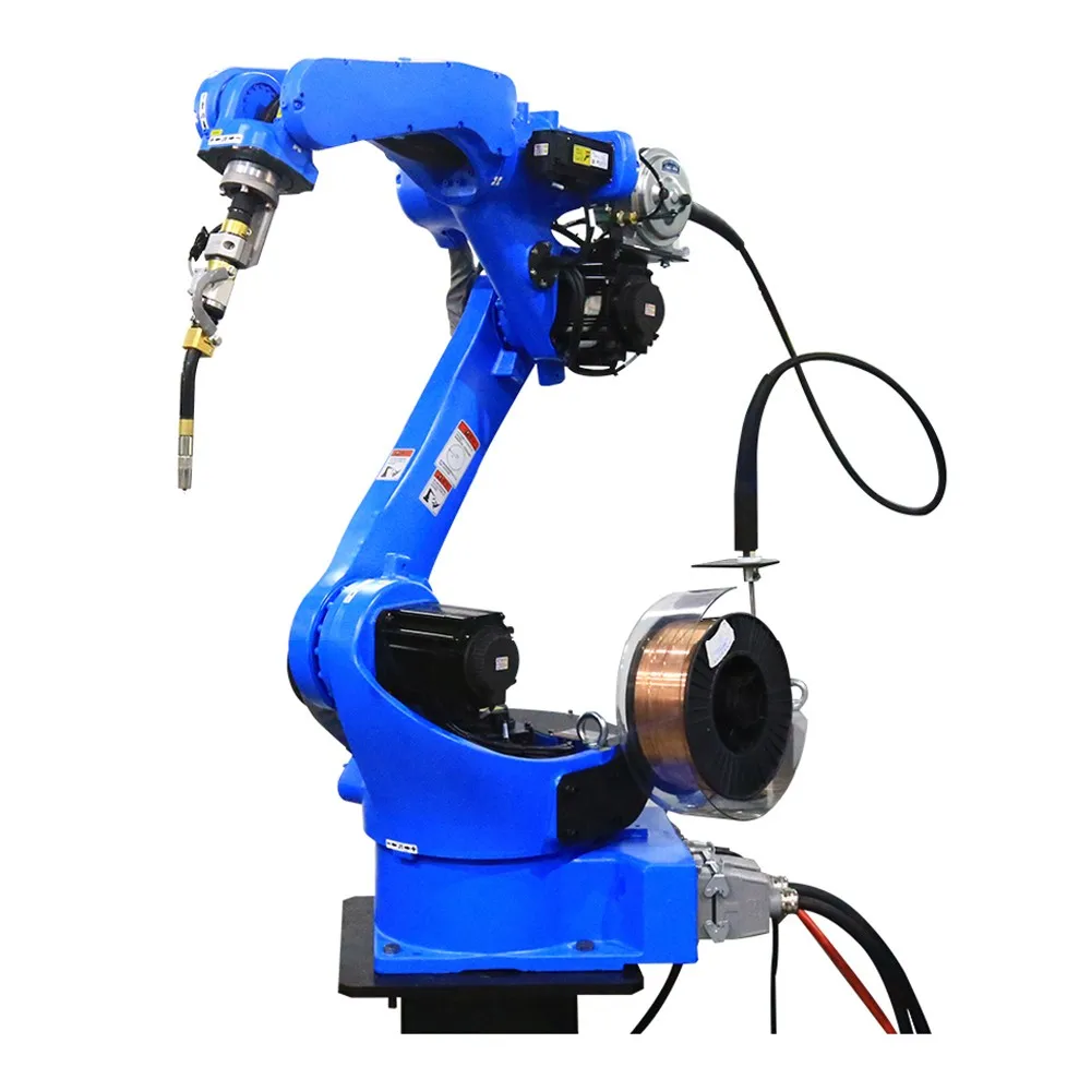 Apex 2024 High quality and cost effective  Welding Cobot 1300mm reach robot arm with MIG MAG welder for automaticwelding station